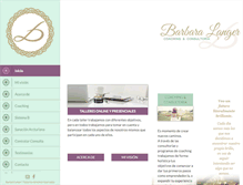 Tablet Screenshot of barbaralanger.com